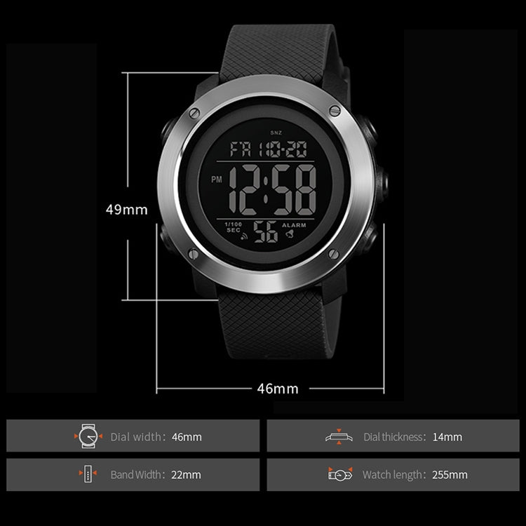 skmei-1416-multifunctional-outdoor-fashion-noctilucent-waterproof-steel-ring-digital-watch-army-green